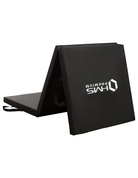 ГИМНАСТИЧЕСКИ МАТРАК СГЪВАЕМ 1800х600ММ ЧЕРЕН HMS PREMIUM