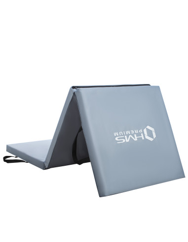 ГИМНАСТИЧЕСКИ МАТРАК СГЪВАЕМ 1800x600MM СИВ HMS PREMIUM