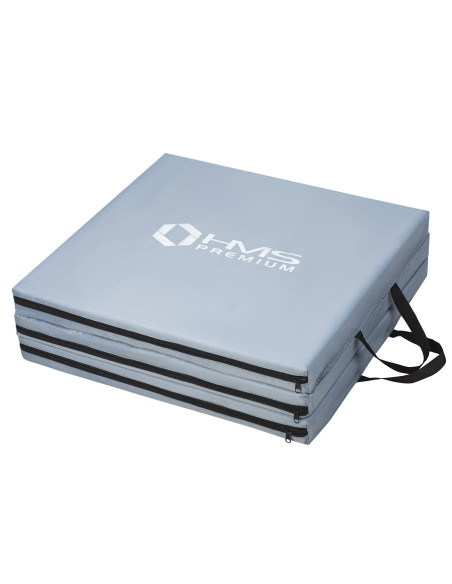 ГИМНАСТИЧЕСКИ МАТРАК СГЪВАЕМ 1800x600MM СИВ HMS PREMIUM