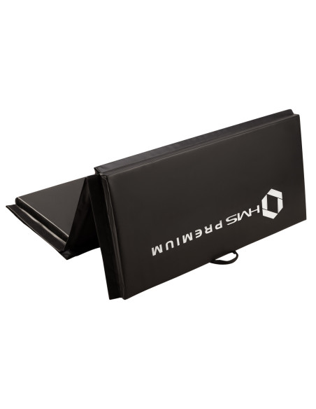 ГИМНАСТИЧЕСКИ МАТРАК СГЪВАЕМ 2400x1200 ММ ЧЕРЕН HMS PREMIUM