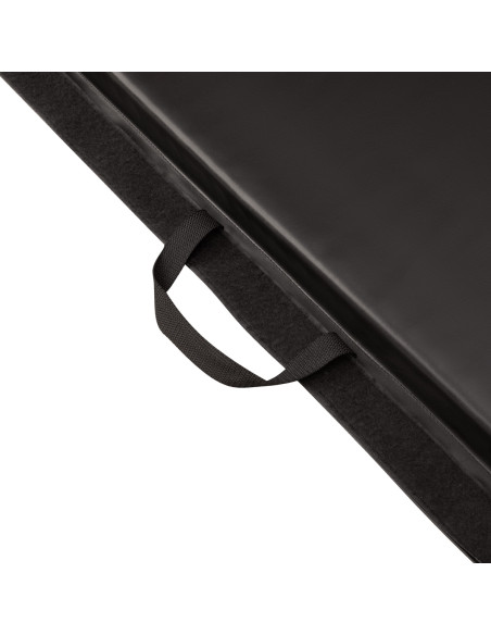 ГИМНАСТИЧЕСКИ МАТРАК СГЪВАЕМ 2400x1200 ММ ЧЕРЕН HMS PREMIUM