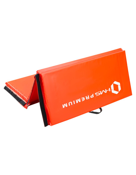 ГИМНАСТИЧЕСКИ МАТРАК СГЪВАЕМ 2400x1200 ММ ЧЕРВЕН HMS PREMIUM