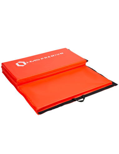 ГИМНАСТИЧЕСКИ МАТРАК СГЪВАЕМ 2400x1200 ММ ЧЕРВЕН HMS PREMIUM