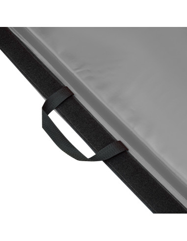 ГИМНАСТИЧЕСКИ МАТРАК СГЪВАЕМ 2400x1200 ММ СИВ HMS PREMIUM