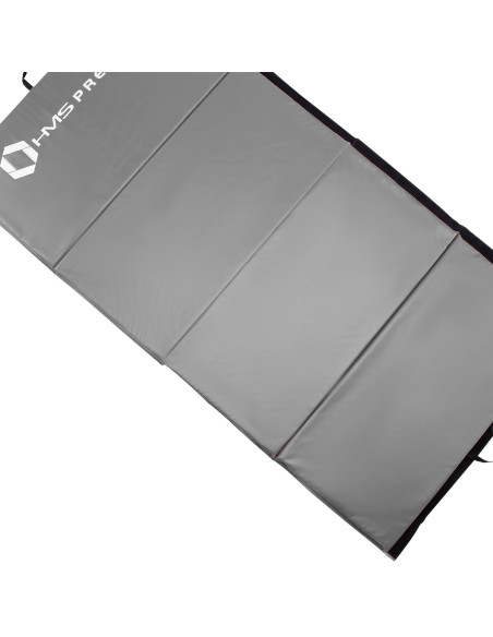 ГИМНАСТИЧЕСКИ МАТРАК СГЪВАЕМ 2400x1200 ММ СИВ HMS PREMIUM