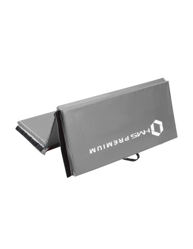 ГИМНАСТИЧЕСКИ МАТРАК СГЪВАЕМ 2400x1200 ММ СИВ HMS PREMIUM