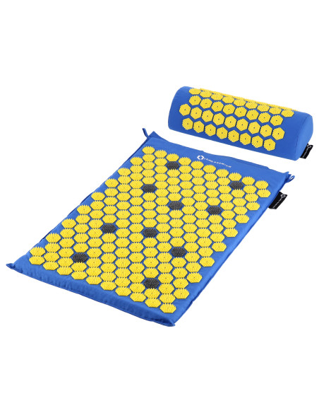 ТЪМНО СИН КОМПЛЕКТ АКУПРЕСУРНА ПОСТИЛКА HMS PREMIUM