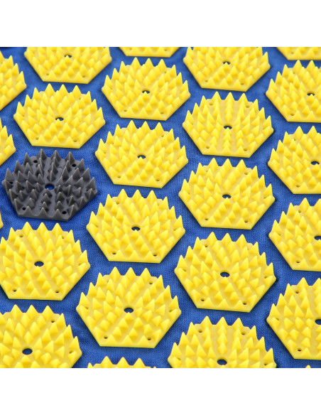 ТЪМНО СИН КОМПЛЕКТ АКУПРЕСУРНА ПОСТИЛКА HMS PREMIUM