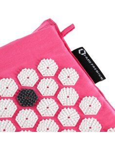 РОЗОВ КОМПЛЕКТ АКУПРЕСУРНА ПОСТИЛКА HMS PREMIUM