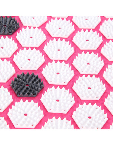 РОЗОВ КОМПЛЕКТ АКУПРЕСУРНА ПОСТИЛКА HMS PREMIUM