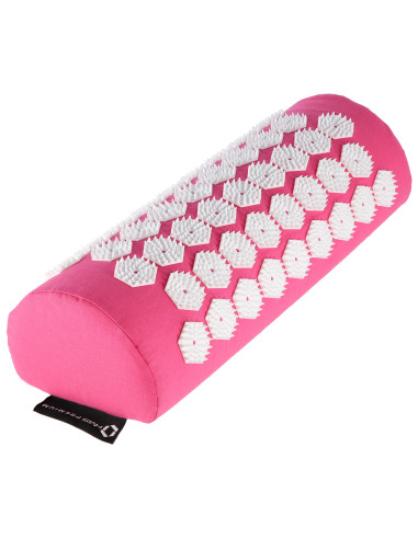 РОЗОВ КОМПЛЕКТ АКУПРЕСУРНА ПОСТИЛКА HMS PREMIUM