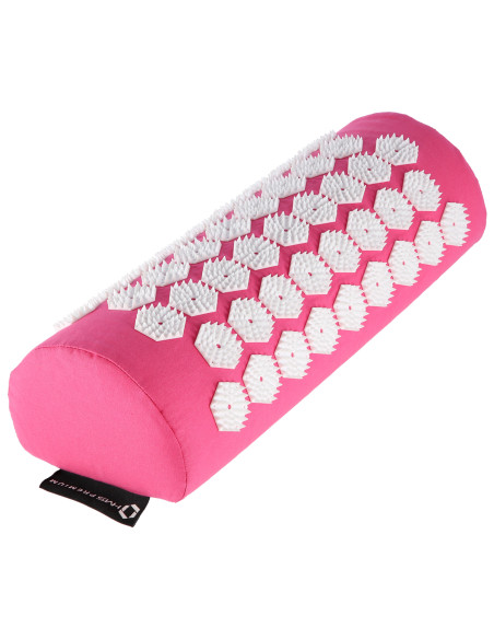 РОЗОВ КОМПЛЕКТ АКУПРЕСУРНА ПОСТИЛКА HMS PREMIUM