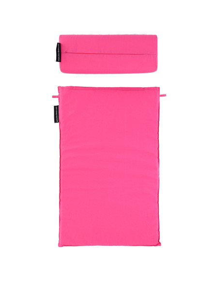 РОЗОВ КОМПЛЕКТ АКУПРЕСУРНА ПОСТИЛКА HMS PREMIUM