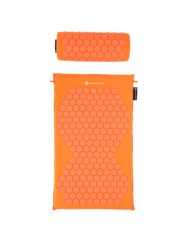 ОРАНЖЕВ КОМПЛЕКТ АКУПРЕСУРНА ПОСТИЛКА HMS PREMIUM