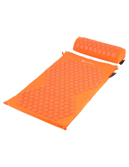 ОРАНЖЕВ КОМПЛЕКТ АКУПРЕСУРНА ПОСТИЛКА HMS PREMIUM