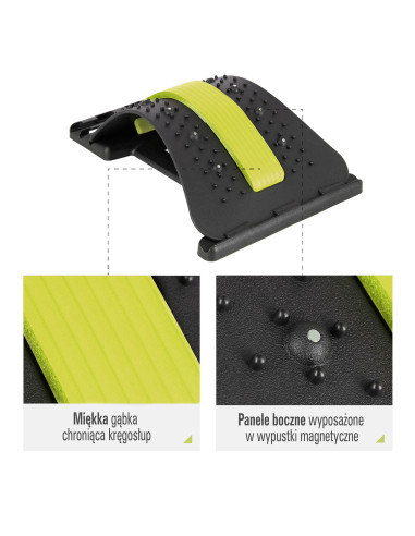 ЗЕЛЕНО УДЪЛЖЕНИЕ ЗА ГРЪБ С МАГНИТИ HMS