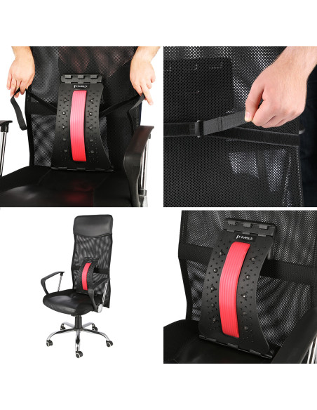 ЧЕРВЕН ЕКСТЕНЖАНТ ЗА ГРЪБ С МАГНИТИ HMS