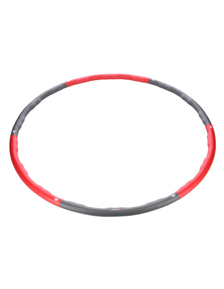 ЧЕРВЕНО-СИВИ ГУМИ HULA HOOP 1.2 KG 100 CM HMS