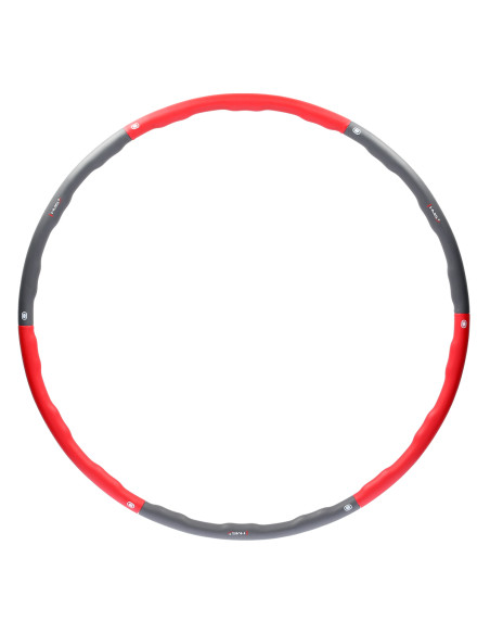 ЧЕРВЕНО-СИВИ ГУМИ HULA HOOP 1.2 KG 100 CM HMS