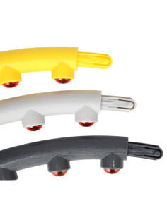 СИВО-ЖЪЛТ МАСАЖЕН ОБЧЪЧ HULA HOOP С МАГНИТИ 85 СМ HMS 2