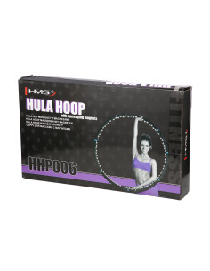 ЧЕРНО-СИН ХУЛА ХОП МАСАЖЕН ОБЧЪР С МАГНИТИ 98 СМ HMS 2