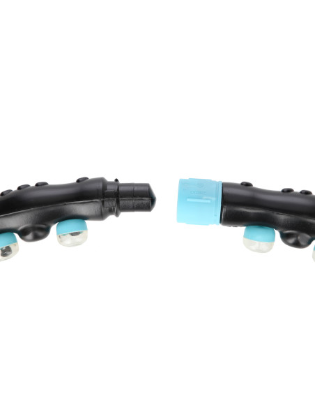 ЧЕРНО-СИН ХУЛА ХОП МАСАЖЕН ОБЧЪР С МАГНИТИ 98 СМ HMS