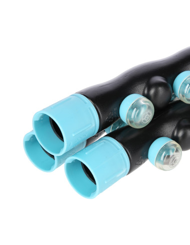 ЧЕРНО-СИН ХУЛА ХОП МАСАЖЕН ОБЧЪР С МАГНИТИ 98 СМ HMS