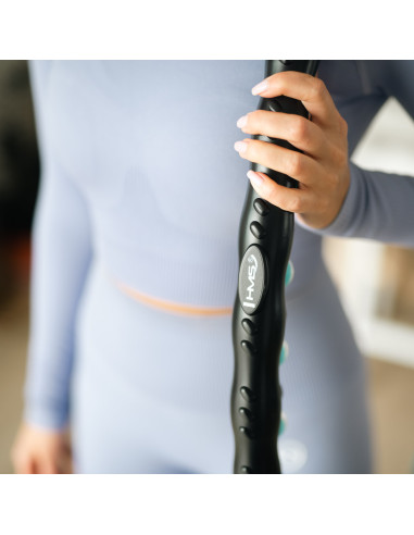 ЧЕРНО-СИН ХУЛА ХОП МАСАЖЕН ОБЧЪР С МАГНИТИ 98 СМ HMS