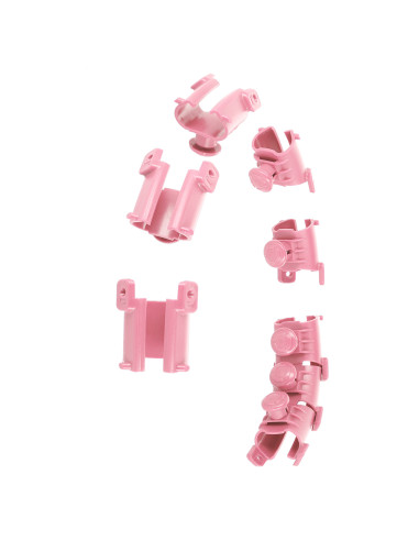 РОЗОВ ХУЛА ХУП С ТОЧКИ ЗА МАСАЖ И ГРАВИТАЦИОННА ТОПКА HMS