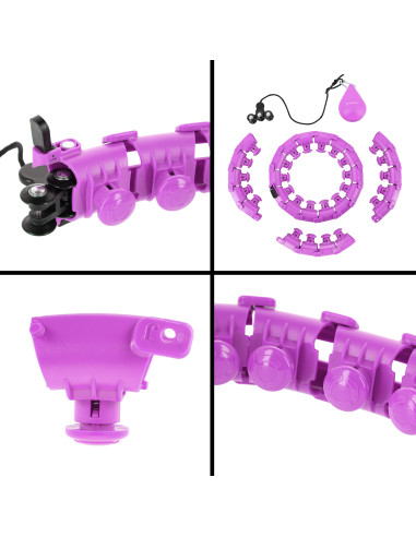 ГОЛЕМ РАЗМЕР ВИОЛЕТОВ ХУЛА ХУП С МАСАЖНИ ТОЧКИ И ГРАВИТАЦИОННА ТОПКА HMS