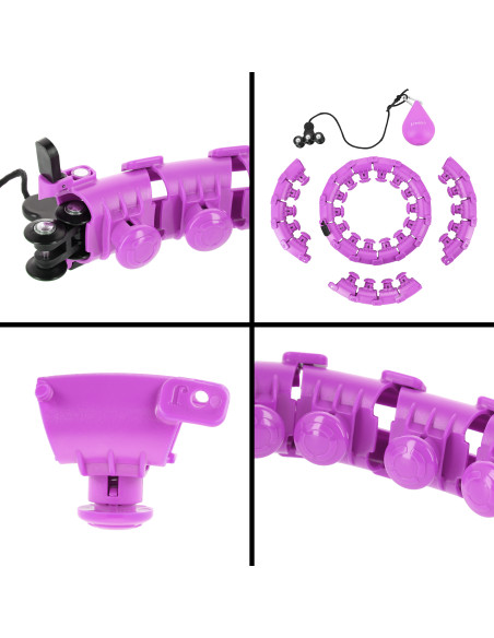 ГОЛЕМ РАЗМЕР ВИОЛЕТОВ ХУЛА ХУП С МАСАЖНИ ТОЧКИ И ГРАВИТАЦИОННА ТОПКА HMS