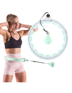 ЗЕЛЕН ХУЛА ОБЧЪЧ С МАСАЖНИ ТОЧКИ И ГРАВИТАЦИОННА ТОПКА + БРОЯЧ HMS