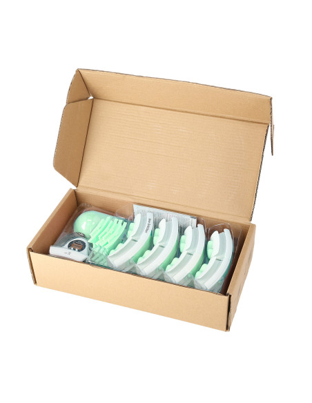 ЗЕЛЕН ХУЛА ОБЧЪЧ С МАСАЖНИ ТОЧКИ И ГРАВИТАЦИОННА ТОПКА + БРОЯЧ HMS