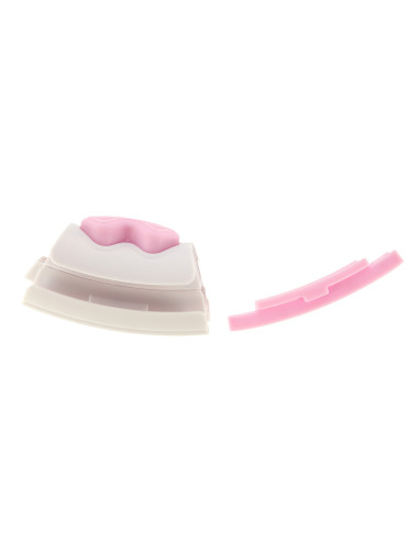 РОЗОВ ХУЛА ОБЧЪЧ С МАСАЖНИ ТОЧКИ И ГРАВИТАЦИОННА ТОПКА + БРОЯЧ HMS