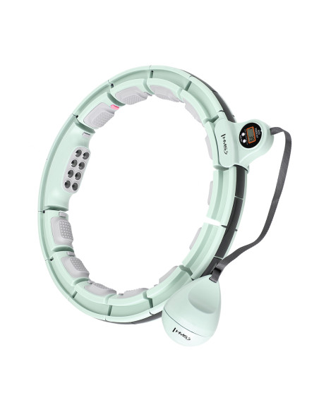 ХУЛА ХОП ЗЕЛЕН С МАСАЖНИ ТОЧКИ И ГРАВИТАЦИОННА ТОПКА + БРОЯЧ HMS