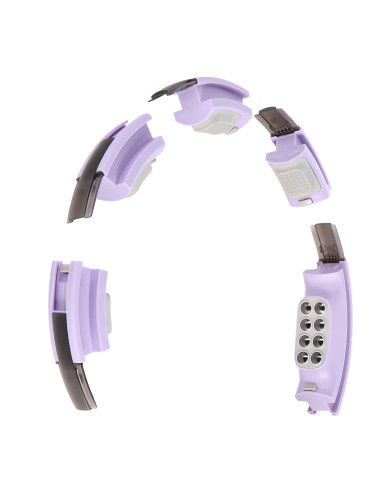 ХУЛА ХУП ВИОЛЕТОВ С МАСАЖНИ ТОЧКИ И ГРАВИТАЦИОННА ТОПКА + БРОЯЧ HMS