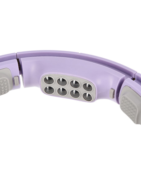 ХУЛА ХУП ВИОЛЕТОВ С МАСАЖНИ ТОЧКИ И ГРАВИТАЦИОННА ТОПКА + БРОЯЧ HMS