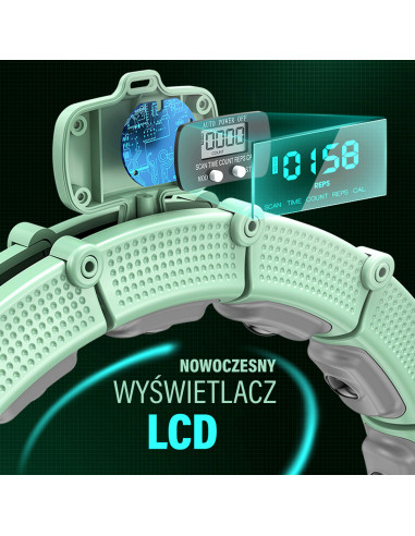 ХУЛА ХУП ЗЕЛЕН С МАГНИТИ И ГРАВИТАЦИОННА ТОПКА + БРОЯЧ HMS