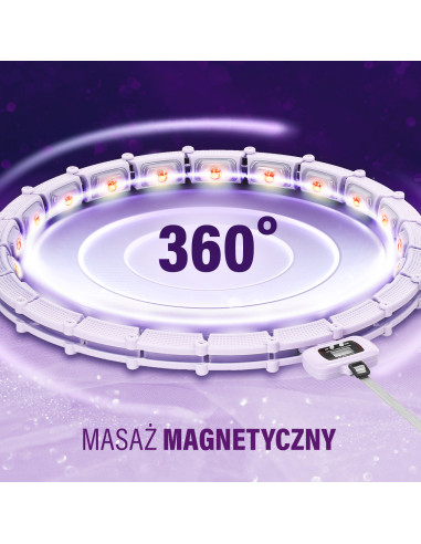 ХУЛА ХУП ВИОЛЕТОВ С МАГНИТИ И ГРАВИТАЦИОННА ТОПКА + БРОЯЧ HMS