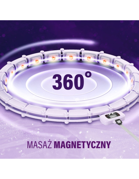 ХУЛА ХУП ВИОЛЕТОВ С МАГНИТИ И ГРАВИТАЦИОННА ТОПКА + БРОЯЧ HMS