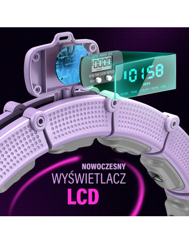 ХУЛА ХУП ВИОЛЕТОВ С МАГНИТИ И ГРАВИТАЦИОННА ТОПКА + БРОЯЧ HMS