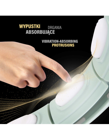 ХУЛА ХУП ЗЕЛЕН С МАГНИТИ И ГРАВИТАЦИОННА ТОПКА + БРОЯЧ HMS