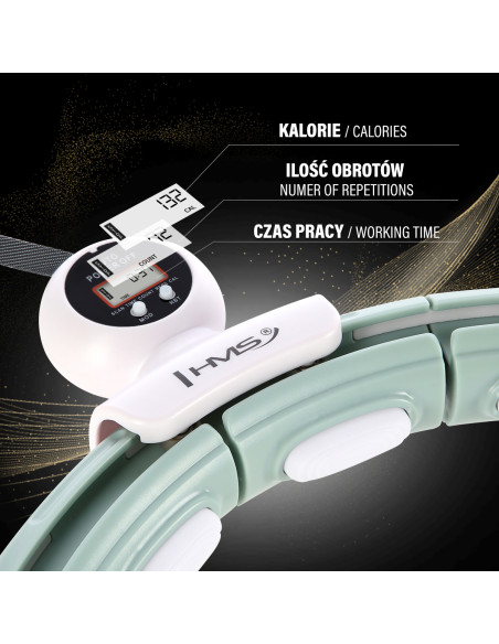 ХУЛА ХУП ЗЕЛЕН С МАГНИТИ И ГРАВИТАЦИОННА ТОПКА + БРОЯЧ HMS