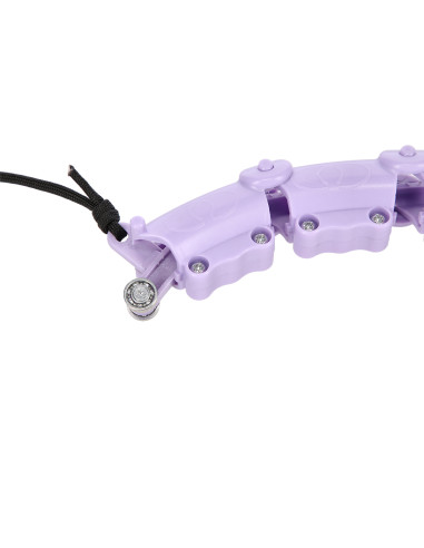 ХУЛА ХУП ВИОЛЕТОВ С МАСАЖНИ ТОЧКИ И GRAVITY BALL ONE FITNESS