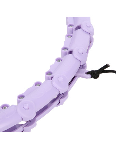 ХУЛА ХУП ВИОЛЕТОВ С МАСАЖНИ ТОЧКИ И GRAVITY BALL ONE FITNESS