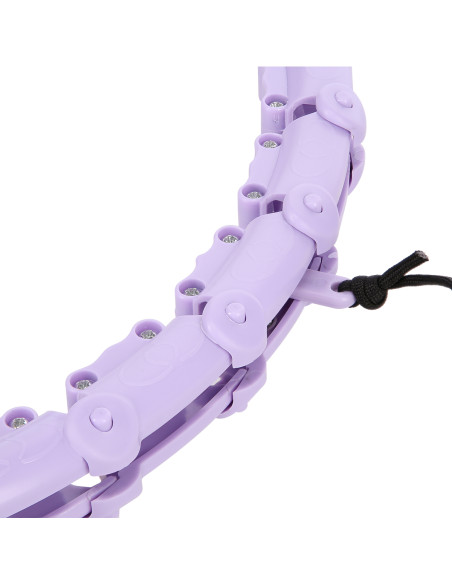 ХУЛА ХУП ВИОЛЕТОВ С МАСАЖНИ ТОЧКИ И GRAVITY BALL ONE FITNESS