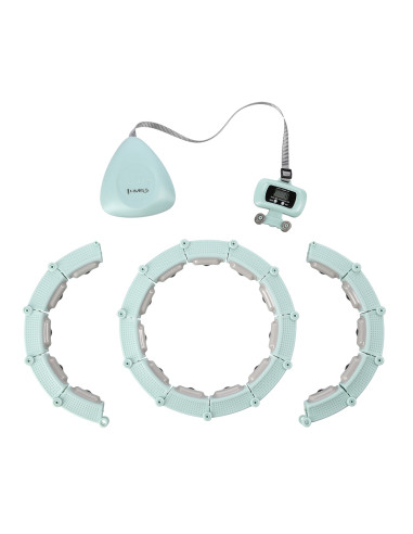 HHM14 ХУЛА ХОП ЗЕЛЕН С МАГНИТИ И БРОЯЧ HMS + КОЛАН ЗА ОТСЛАБВАНЕ BR163 ЧЕРЕН