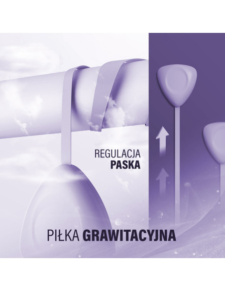 HHM14 HULA HOOP ВИОЛЕТОВ С МАГНИТИ И БРОЯЧ HMS + КОЛАН ЗА ОТСЛАБВАНЕ BR163 ЧЕРЕН