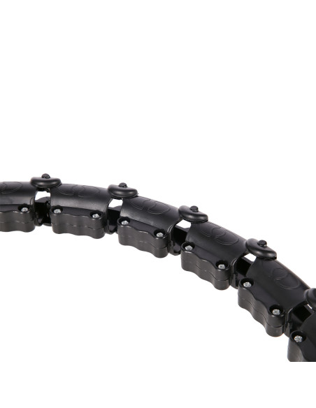 HHW02 HULA ОБЧЪЧ ЧЕРЕН С МАСАЖИРАЩИ НОБИ И КОНТРА HMS + КОЛАН ЗА ОТСЛАБВАНЕ BR163 ЧЕРВЕН