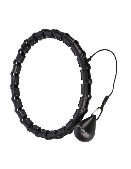 HHW02 HULA ОБЧЪЧ ЧЕРЕН С МАСАЖИРАЩИ НОБИ И КОНТРА HMS + КОЛАН ЗА ОТСЛАБВАНЕ BR163 ЧЕРВЕН